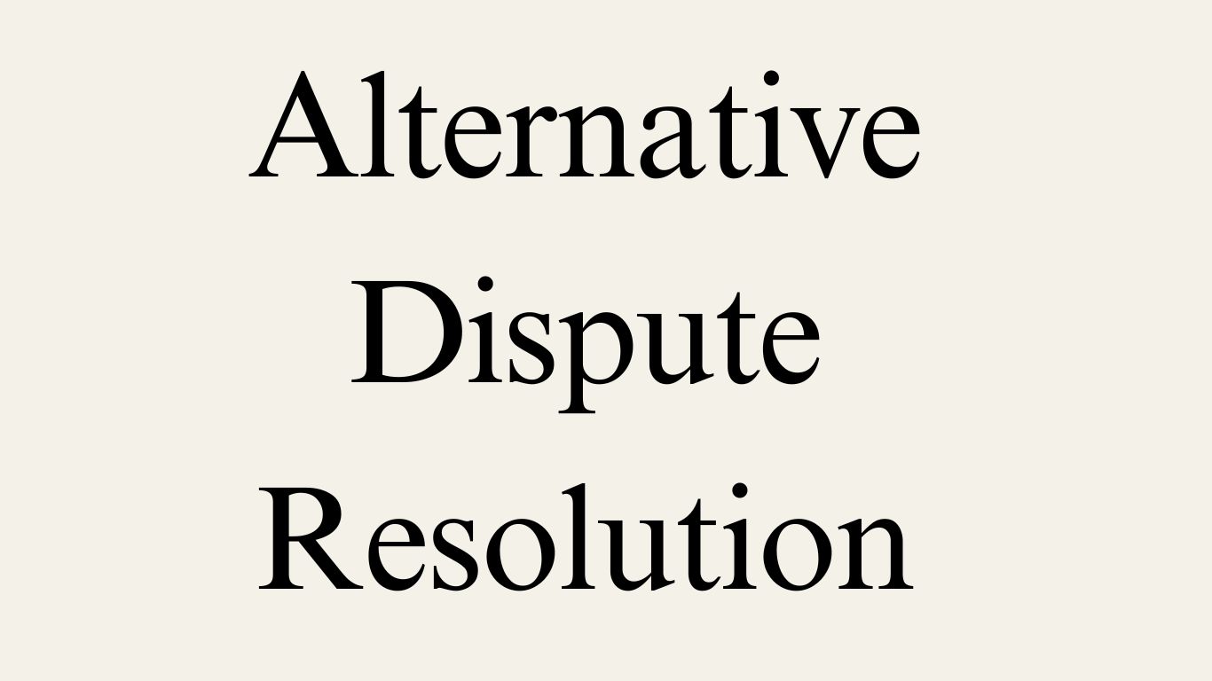 alternative-dispute-resolution