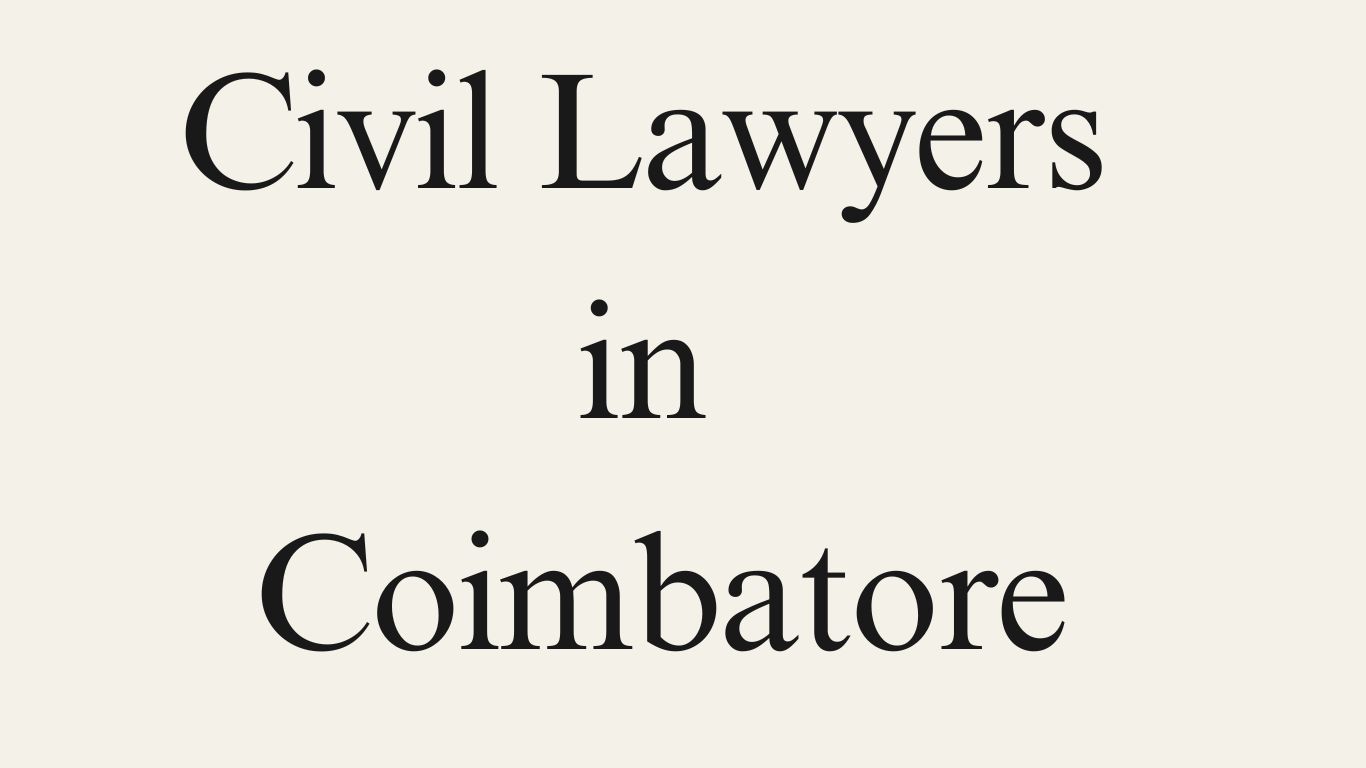 best-civil-lawyers-in-coimbatore