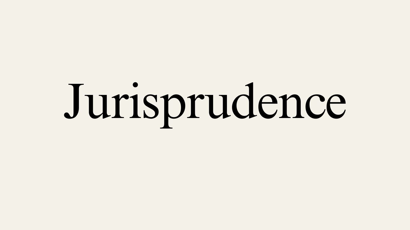 jurisprudence